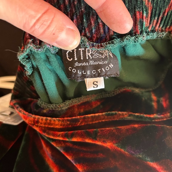 Citron Santa Monica Collection Silk Phoenix Skirt - Picture 11 of 15